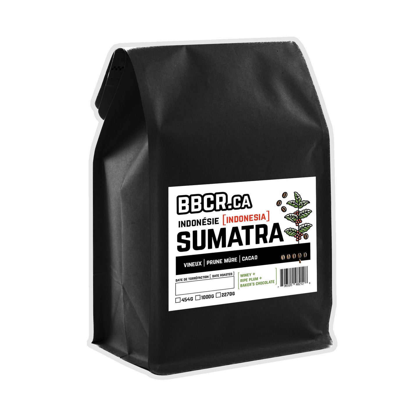 Sumatra (Indonésie) - origine unique
