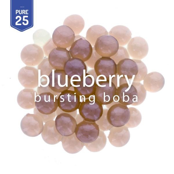 Blueberry Bursting Boba Pure25 - Popping Boba - Bossen - Canada - Ships Free Within Canada on Orders Above CAD $199