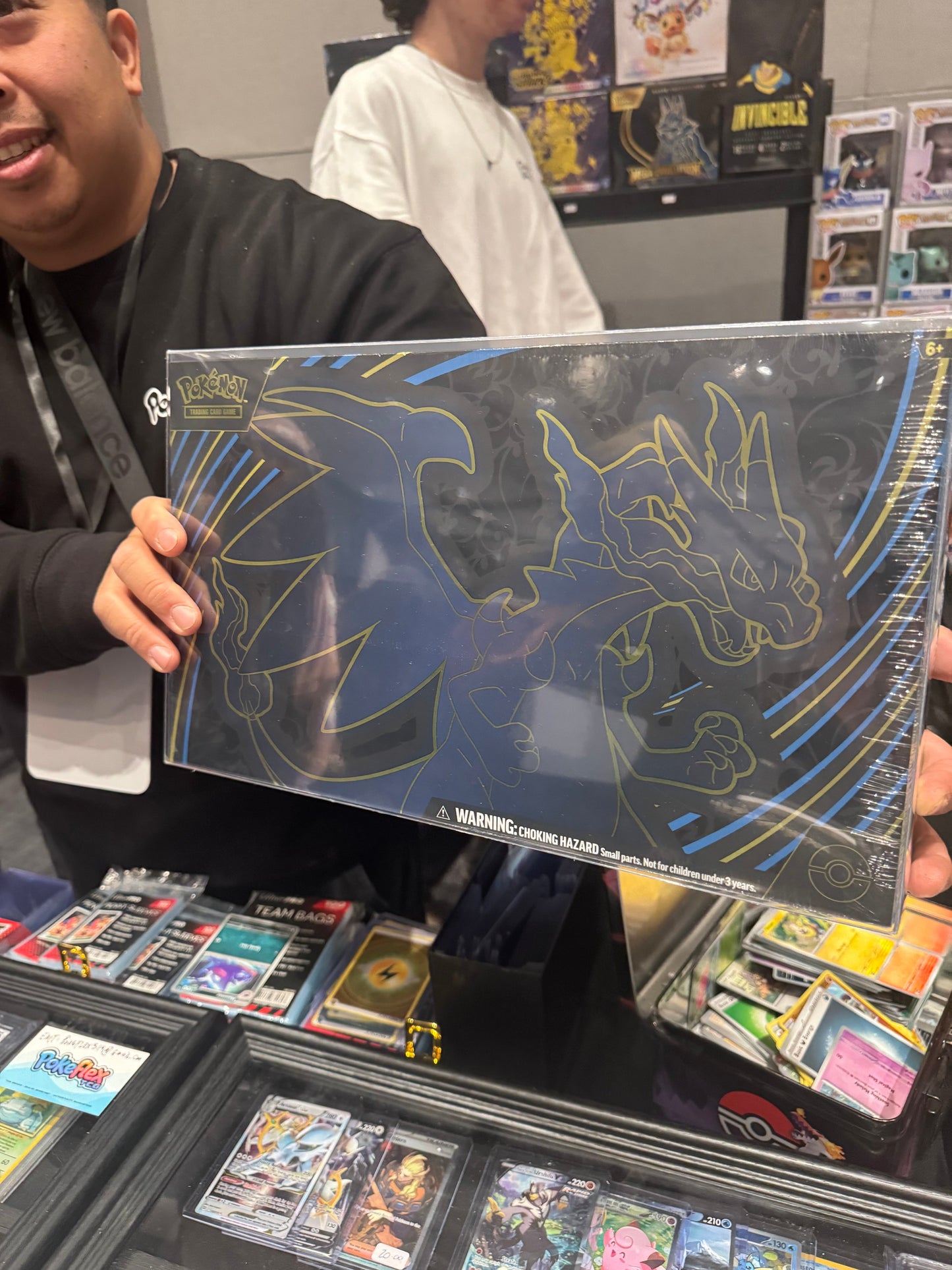 EVORETRO Protector for Pokémon 151 UPC & Mega Charizard EX Ultra-Premium Collection – Fits New Charizard Premium Playmat Box (2-Pack)