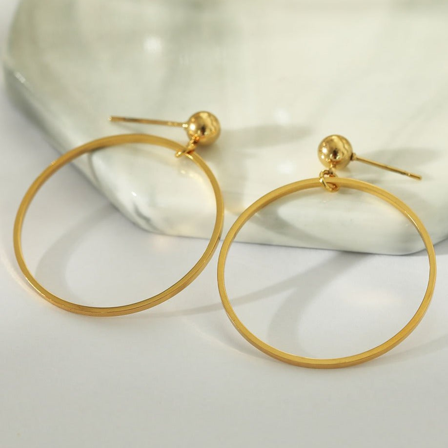BELLA Hoop Earrings (Available in 3 Sizes)