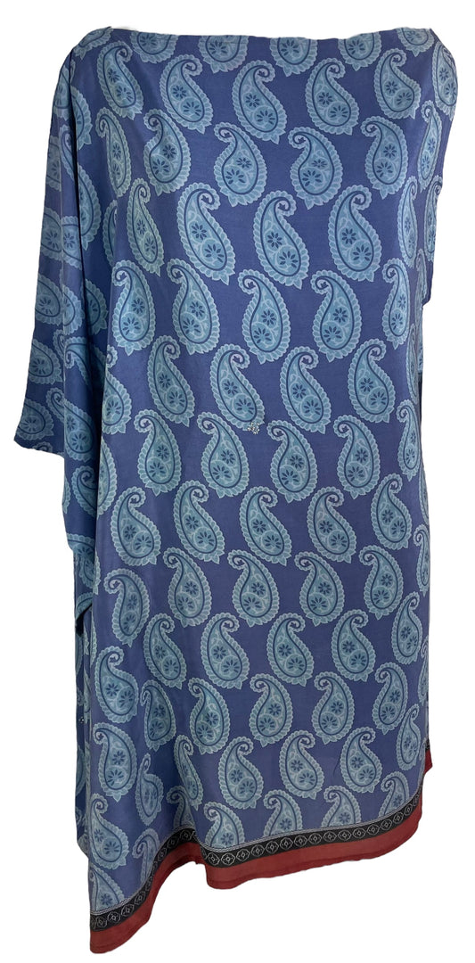 PRC6570 Avatar Pure Silk One Shoulder Dress