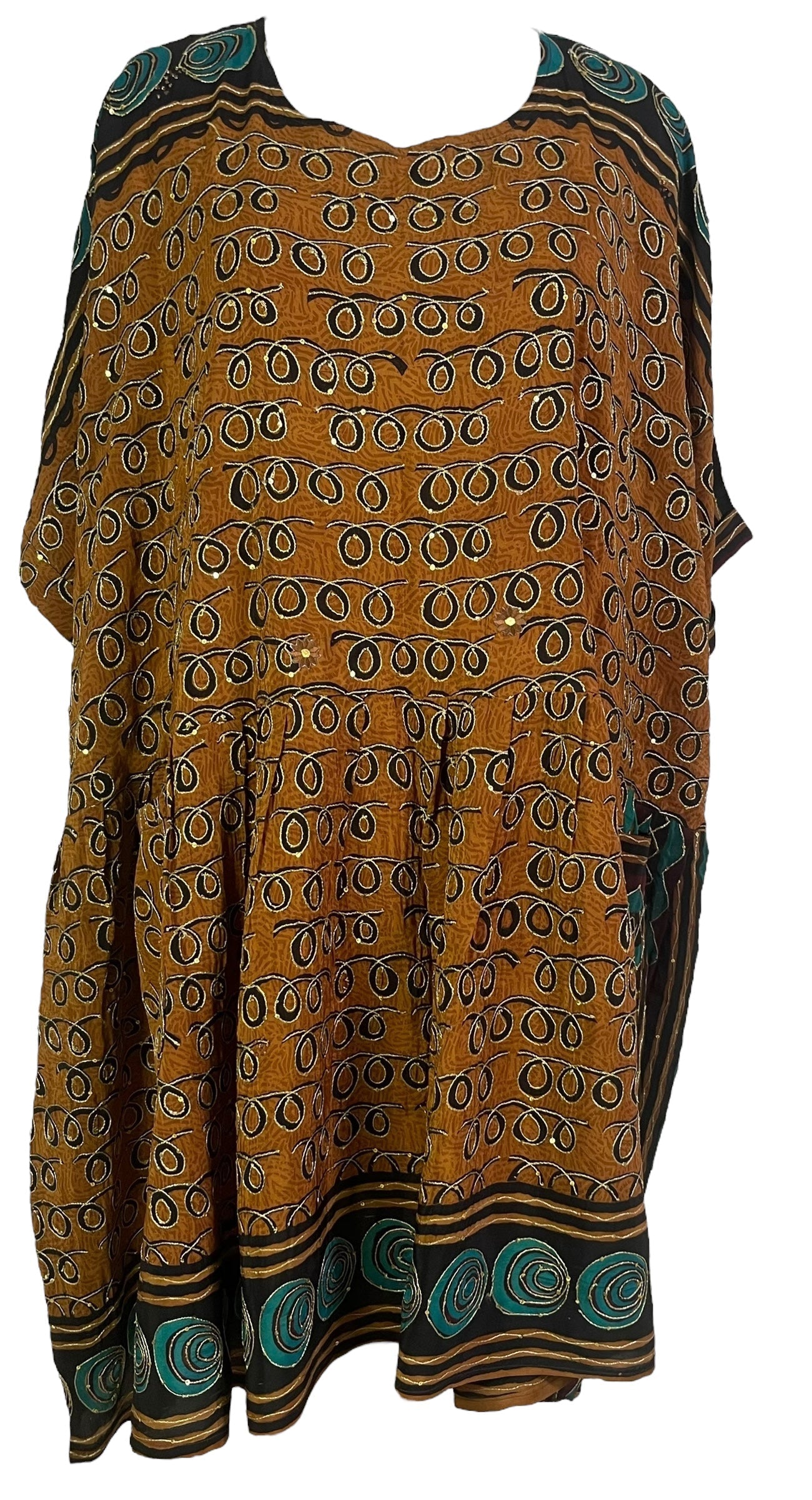 PRC6728 Avatar Pure Silk Boxy Babydoll Dress