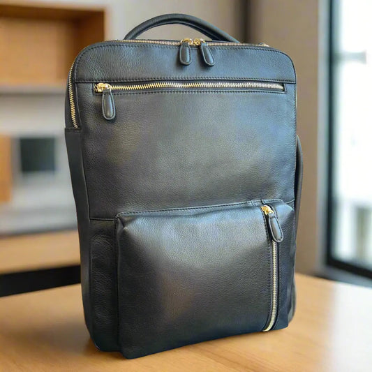 BOL Convertible Leather Backpack | Laptop Bag