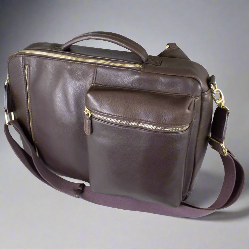 BOL Convertible Leather Backpack | Laptop Bag