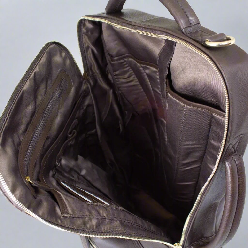 BOL Convertible Leather Backpack | Laptop Bag