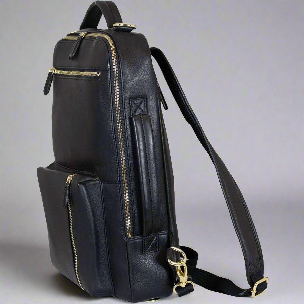 BOL Convertible Leather Backpack | Laptop Bag
