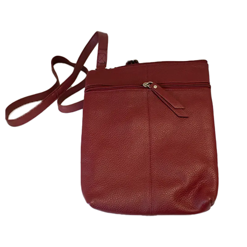 BOL Leather Crossbody Bag 2 Front Zip