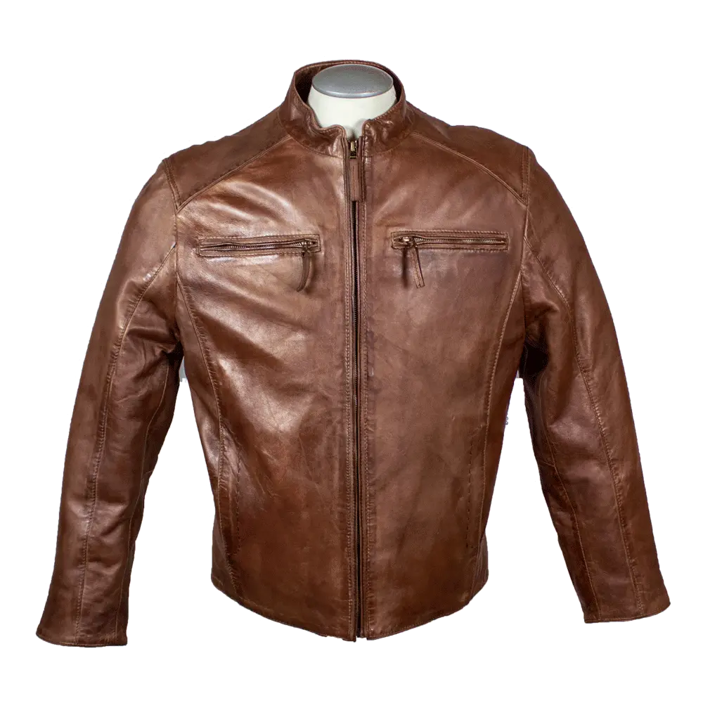 BOL Men's Racer Leather Jacket