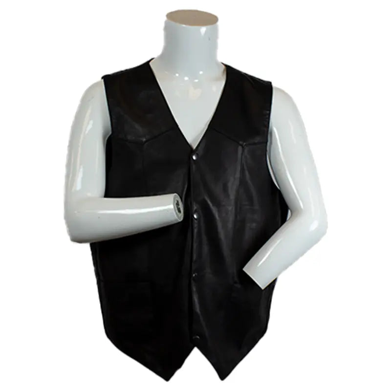 BOL Men's Sheepskin Fashion Leather Vest