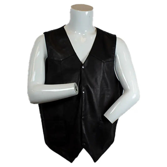 BOL Men's Sheepskin Fashion Leather Vest