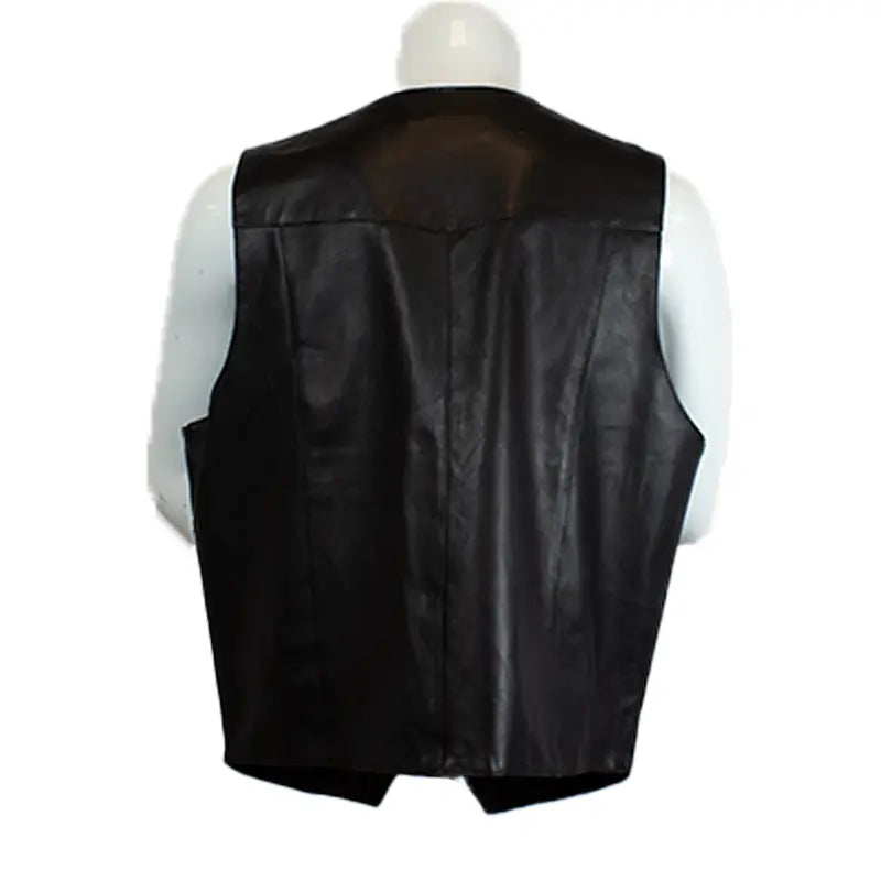BOL Men's Sheepskin Fashion Leather Vest