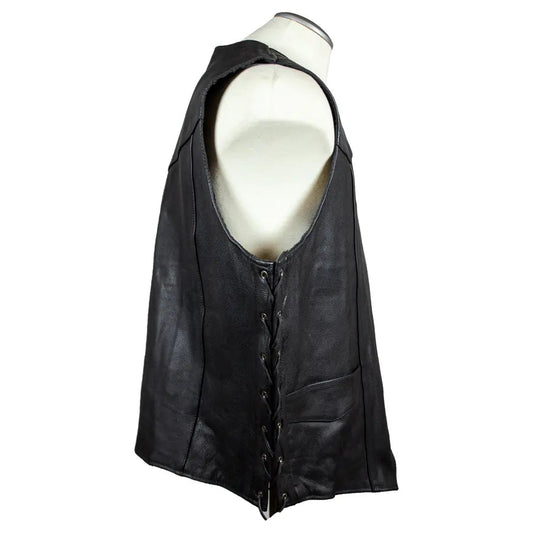 BOL Men's Tall Buffalo Leather Vest