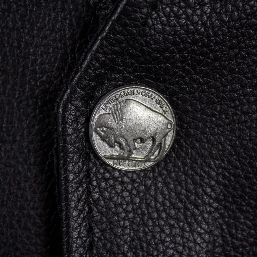 BOL Men's Tall Buffalo Leather Vest