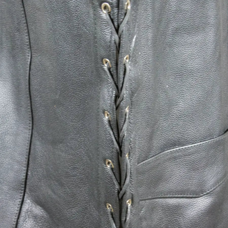 BOL Men's Tall Buffalo Leather Vest