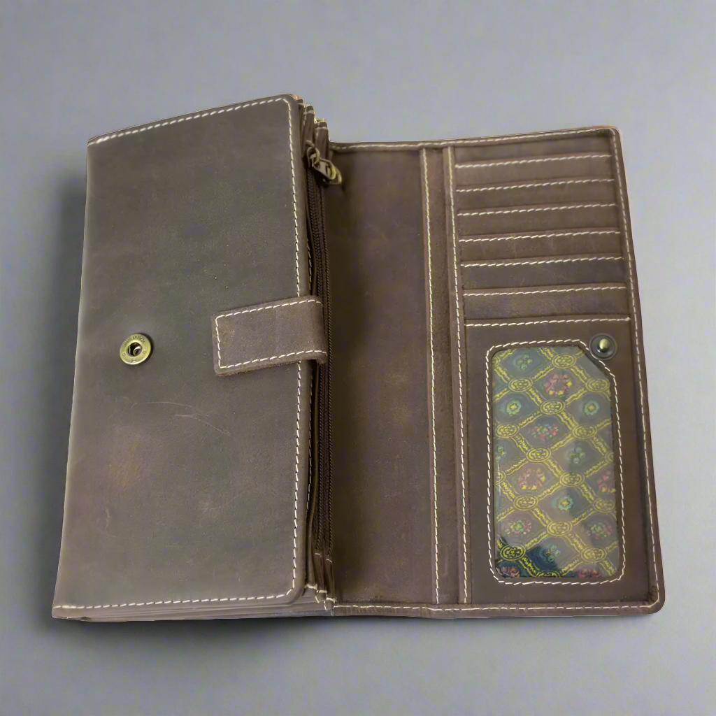 BOL Woman's RFID Trifold Wallet