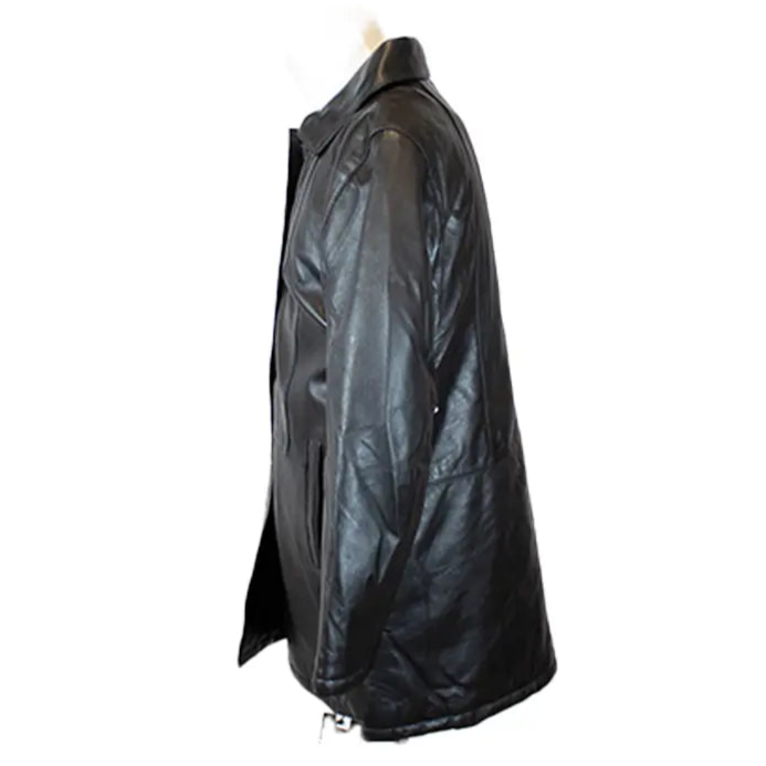 BOL Women's Button Up Leather Jacket