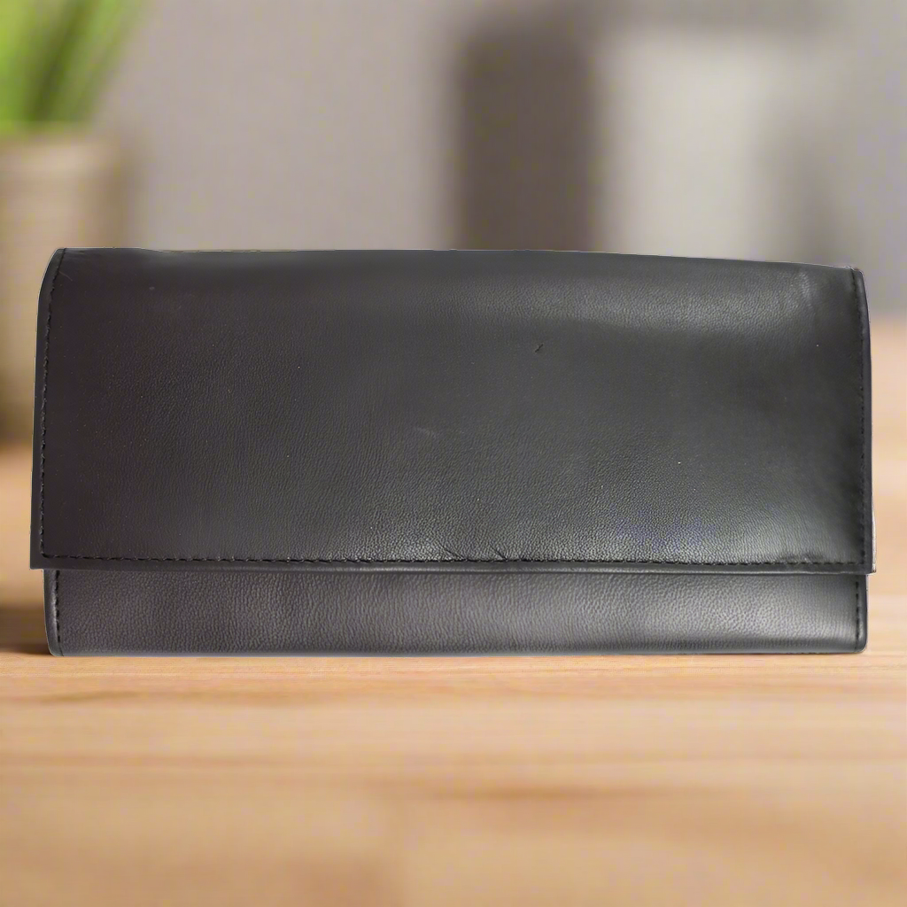 BOL Women's Trifold RFID Leather Wallet