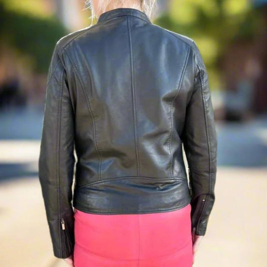 BOL Women's Vintage Texas Leather Jacket