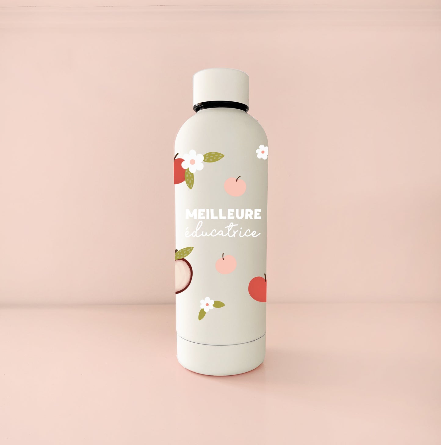 Bouteille isotherme 17oz - crème meilleure éducatrice pommes
