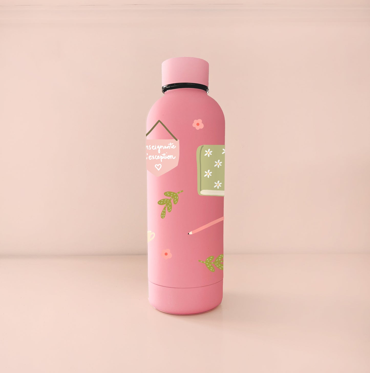 Bouteille isotherme 17oz - rose framboise prof d'exception