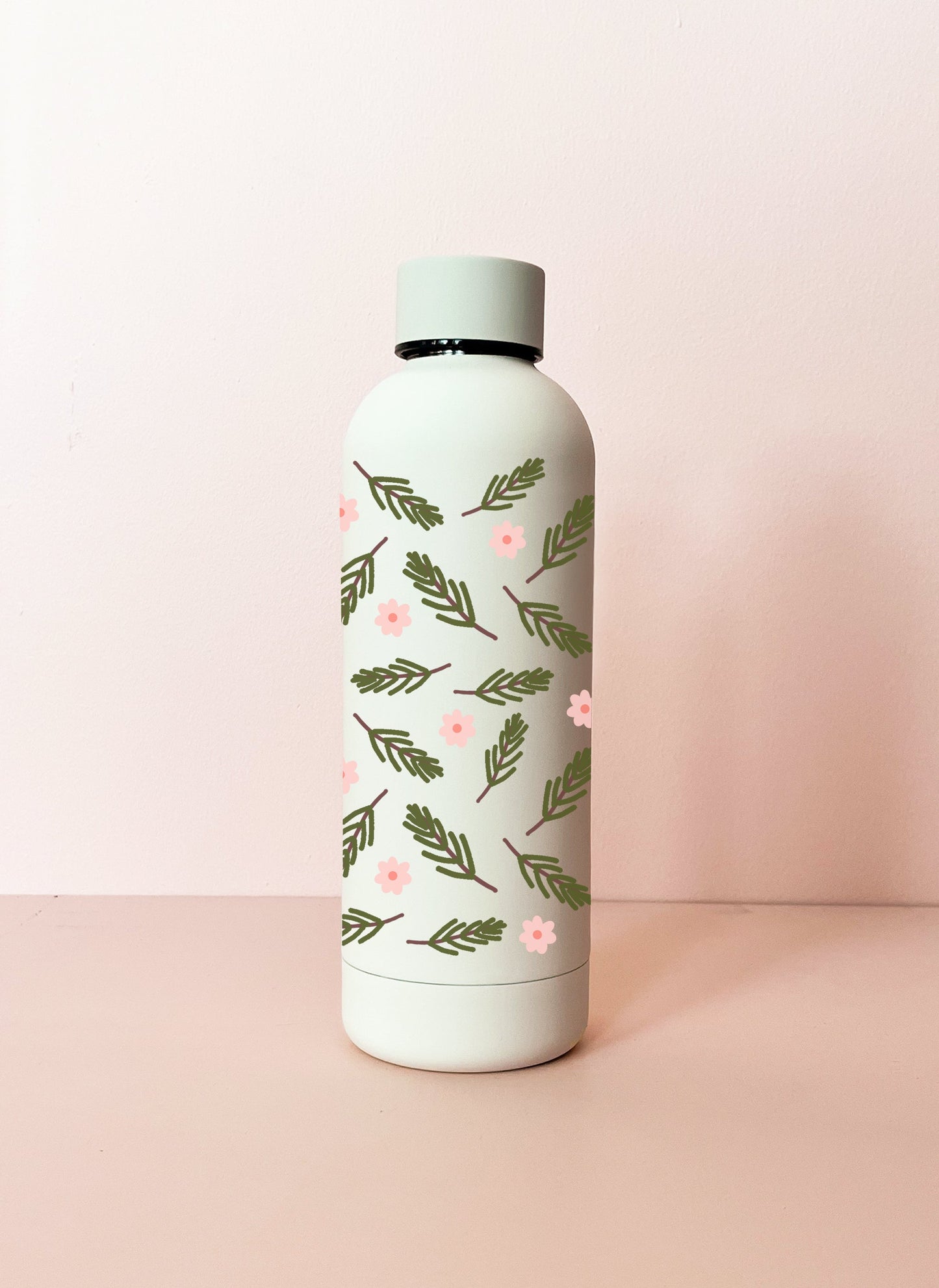 Bouteille isotherme 17oz - crème Sapinage