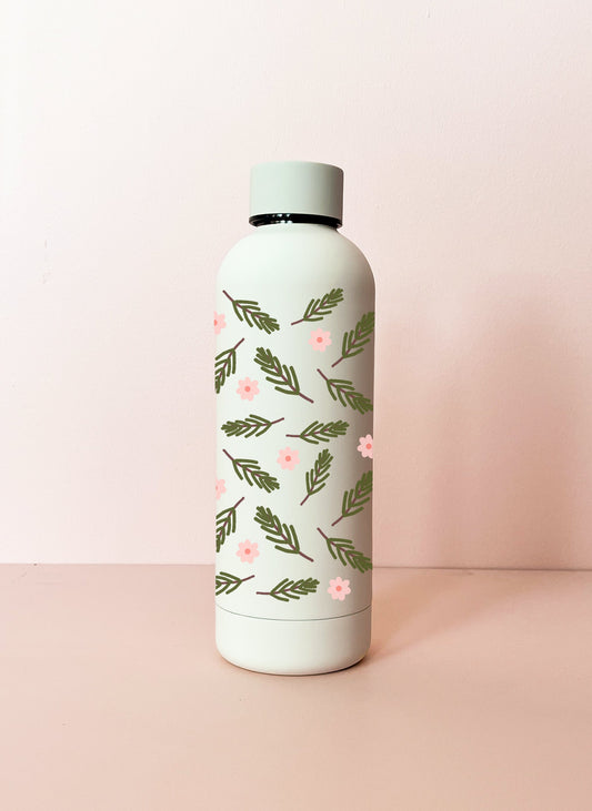 Bouteille isotherme 17oz - crème Sapinage