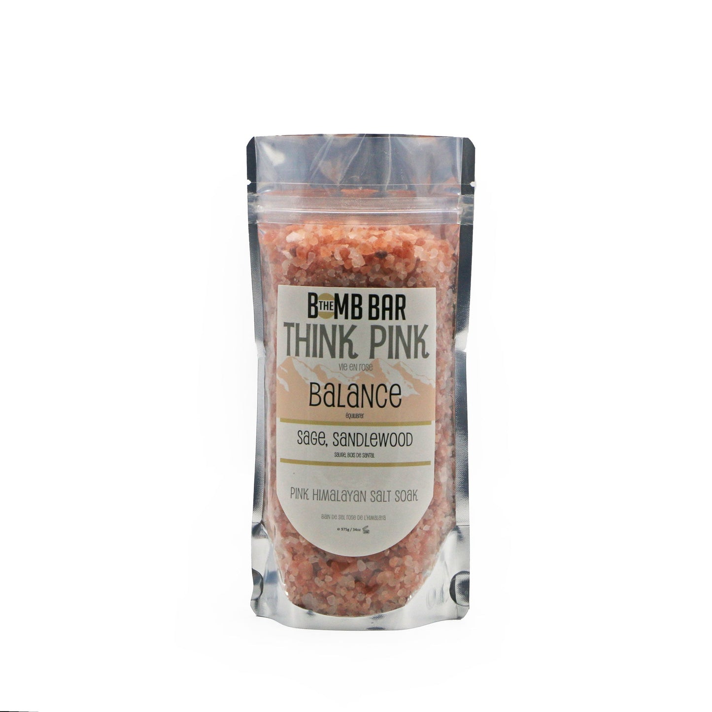 Bath Soak - Think Pink Himalayan Pink Salt Detox