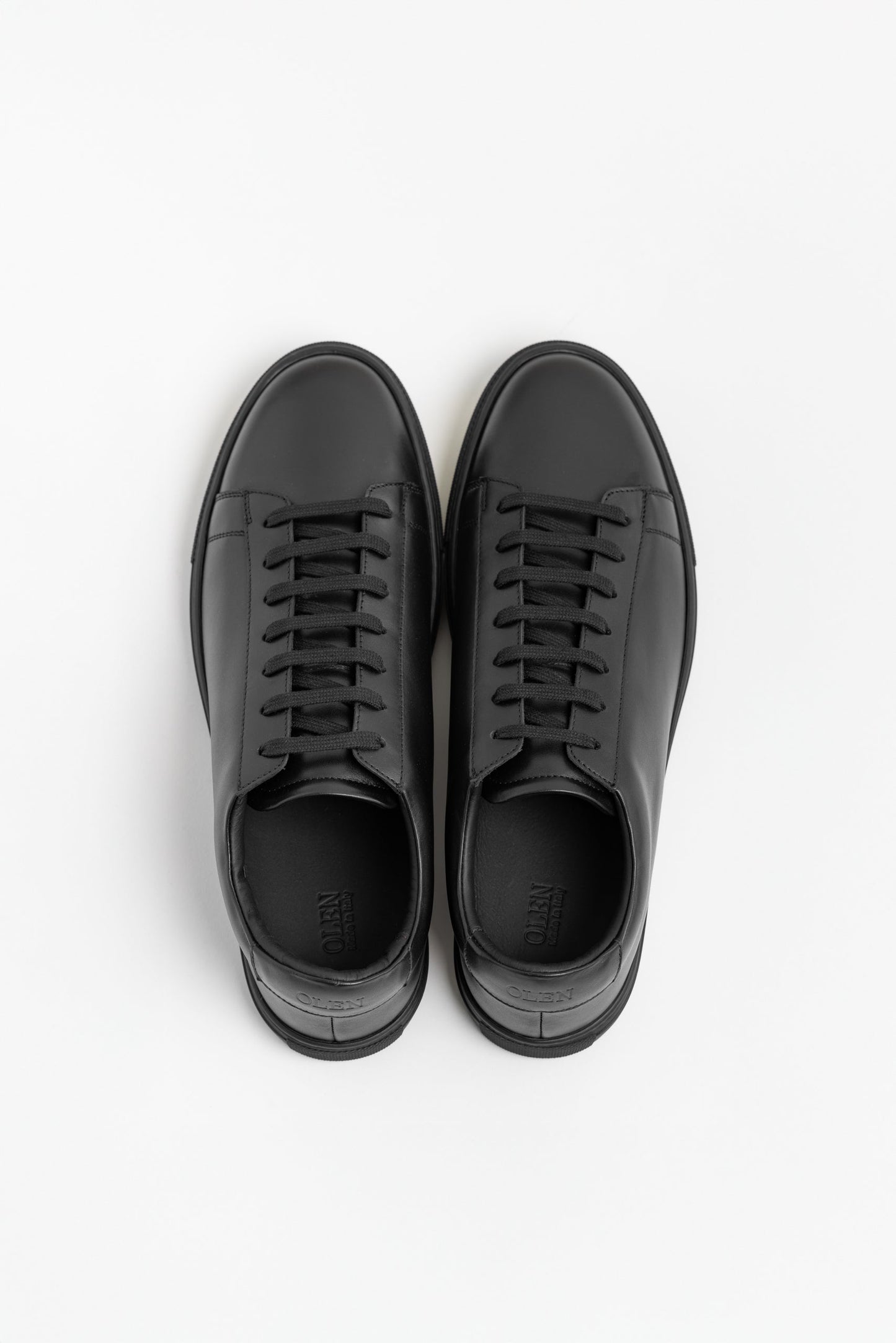 Black Calfskin Città Sneaker