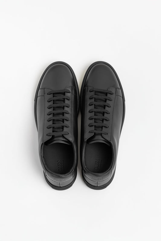 Black Calfskin Città Sneaker