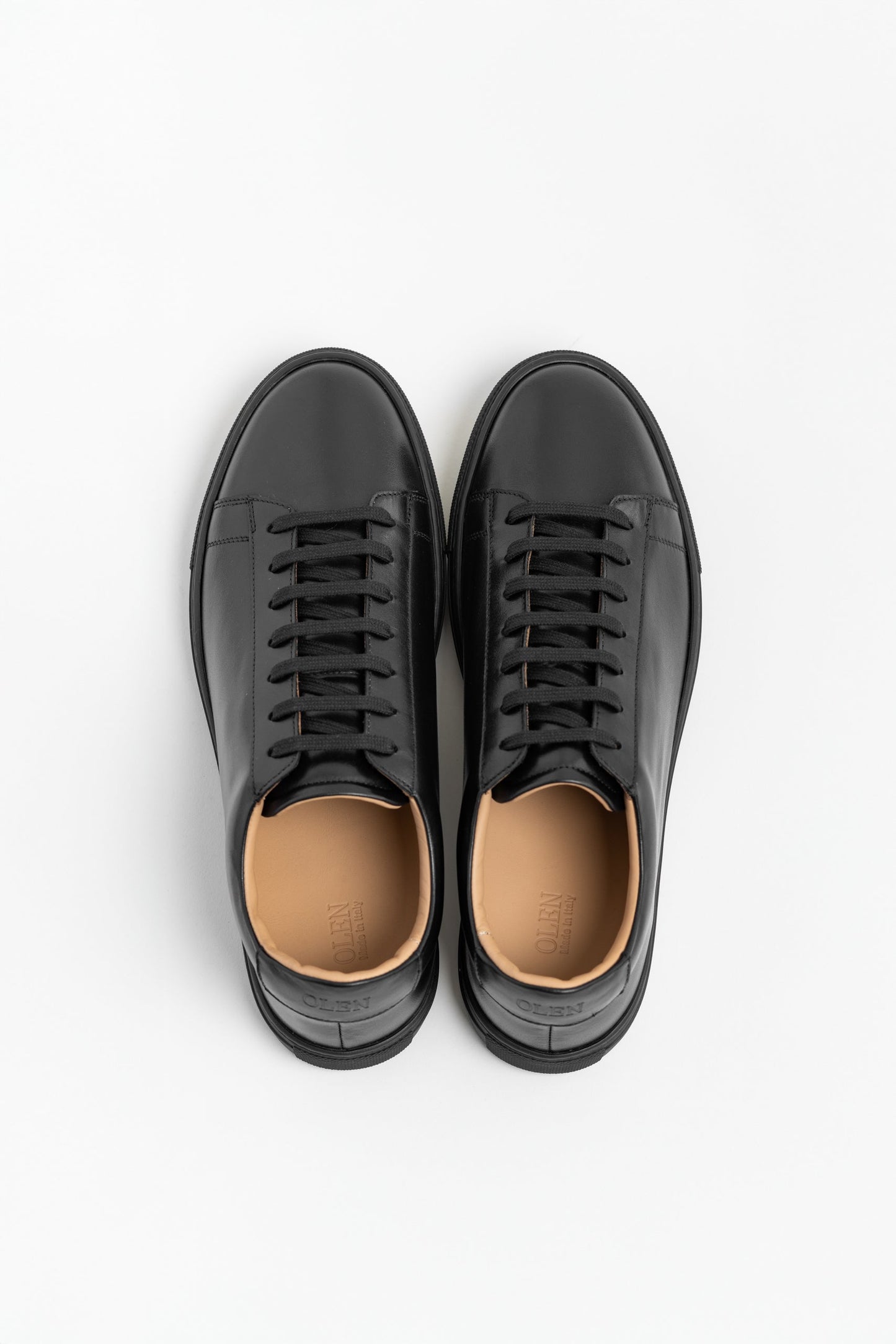 Black Calfskin Città Sneaker