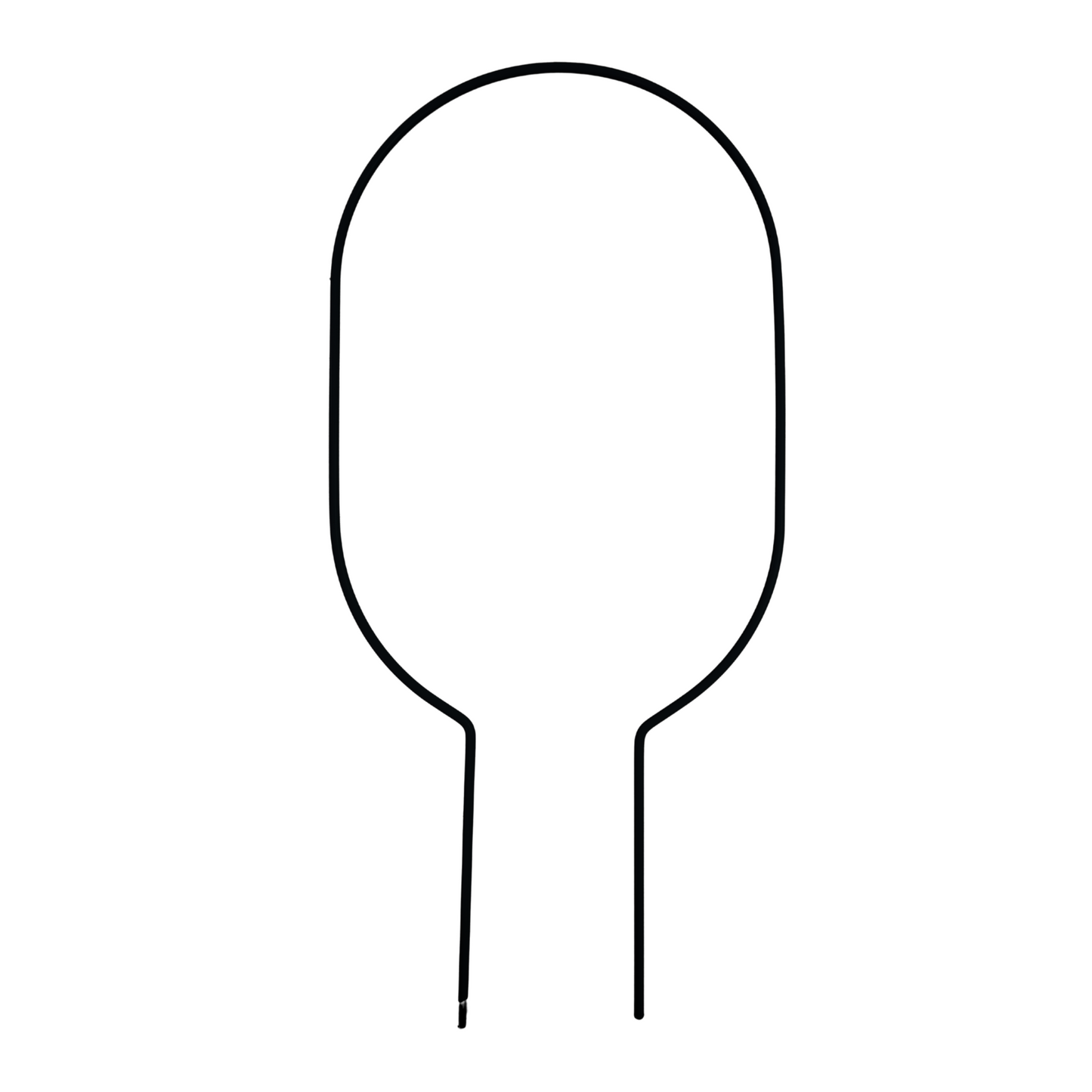 "Oval" Metal Trellis