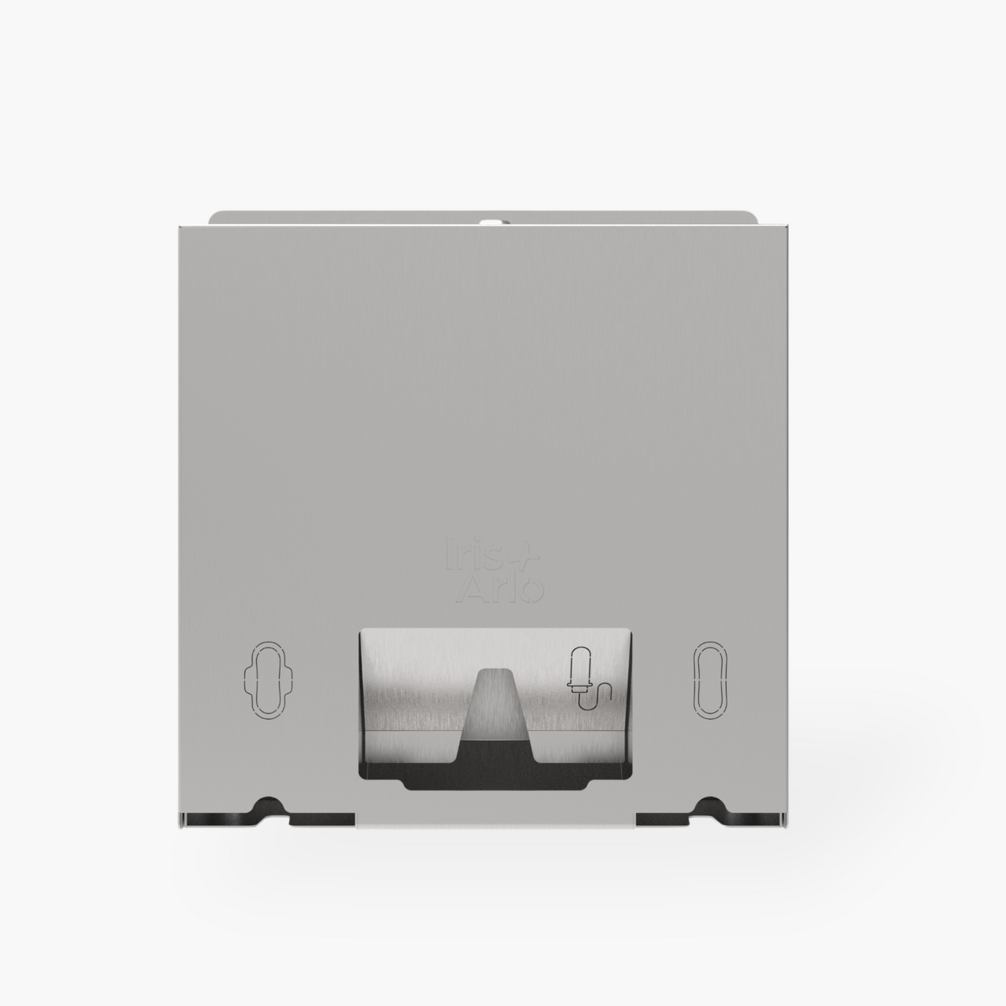 Wall-Mounted Steel Dispenser - Regular Pads, Tampons & Pantyliners