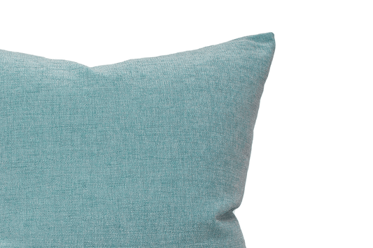 Blue Chenille Cushion Cover
