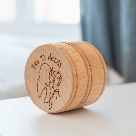 Boîte à dents de lait "La Fée D. Dents"