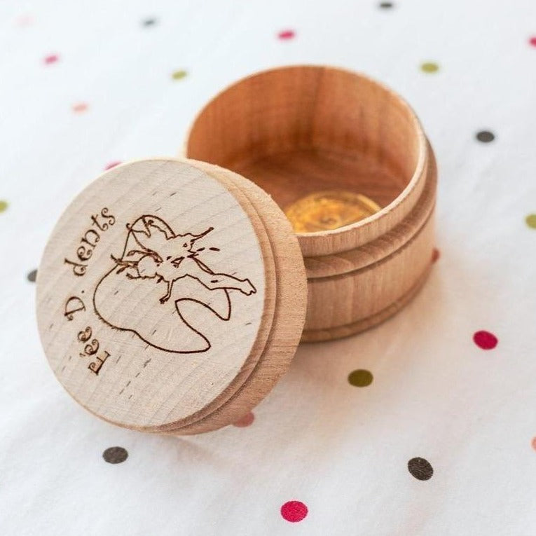 Boîte à dents de lait "La Fée D. Dents"