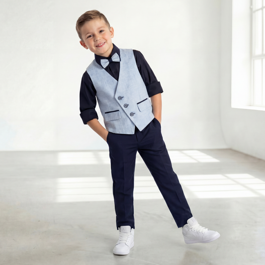 Ocean Gent Formal Vest Set
