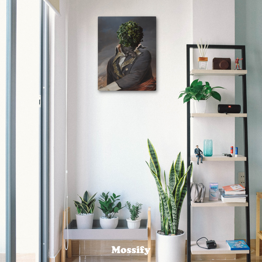 The Plant General - Premium Plant Art Canvas - Houseplant Art