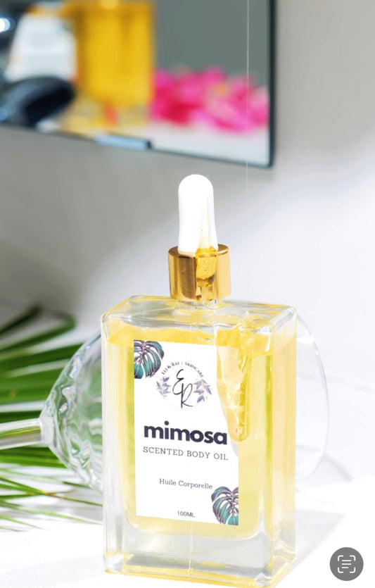 Mimosa Scented Body Oil