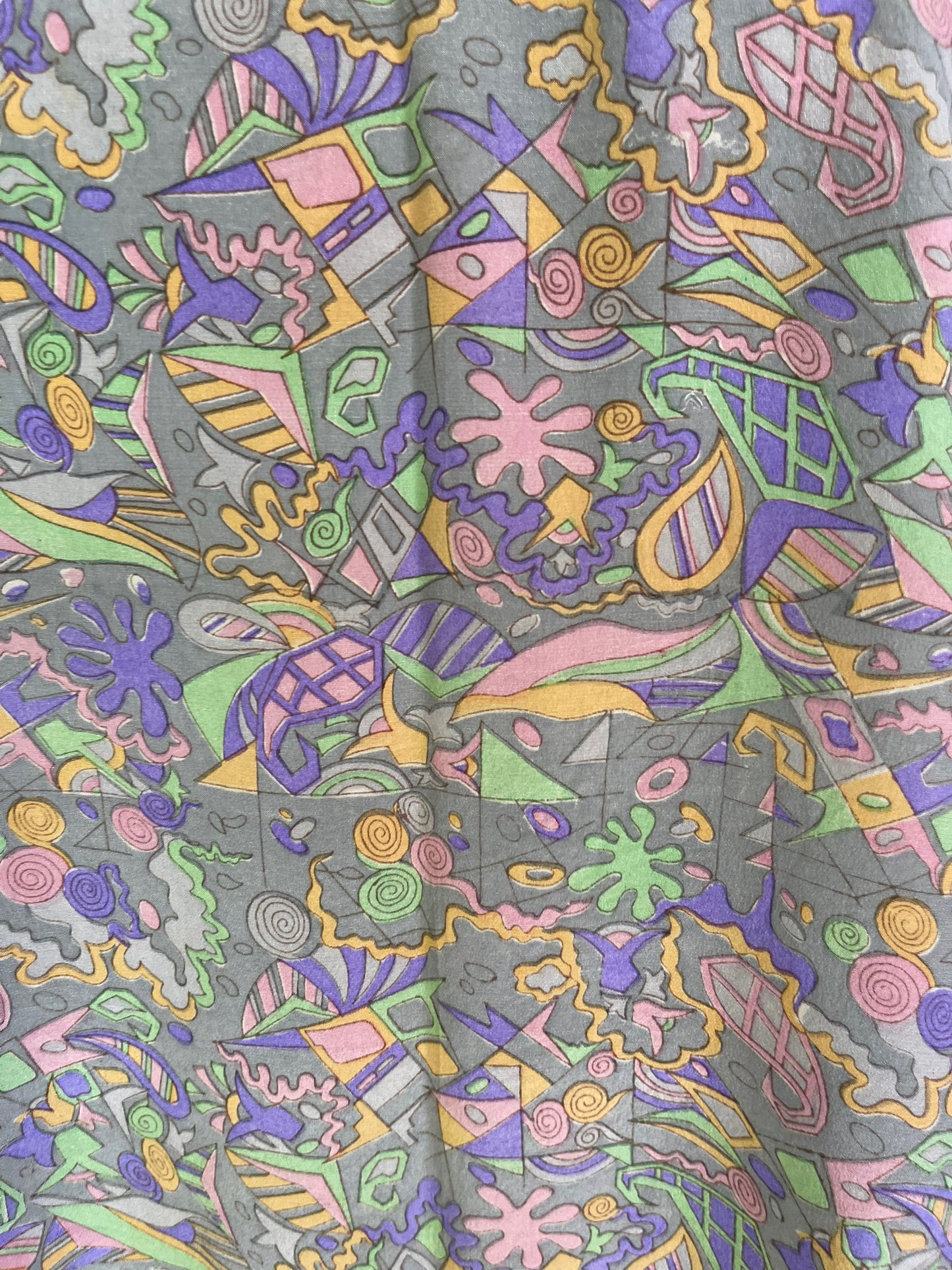 PRC6655 Avatar Pure Silk Side Slit Top