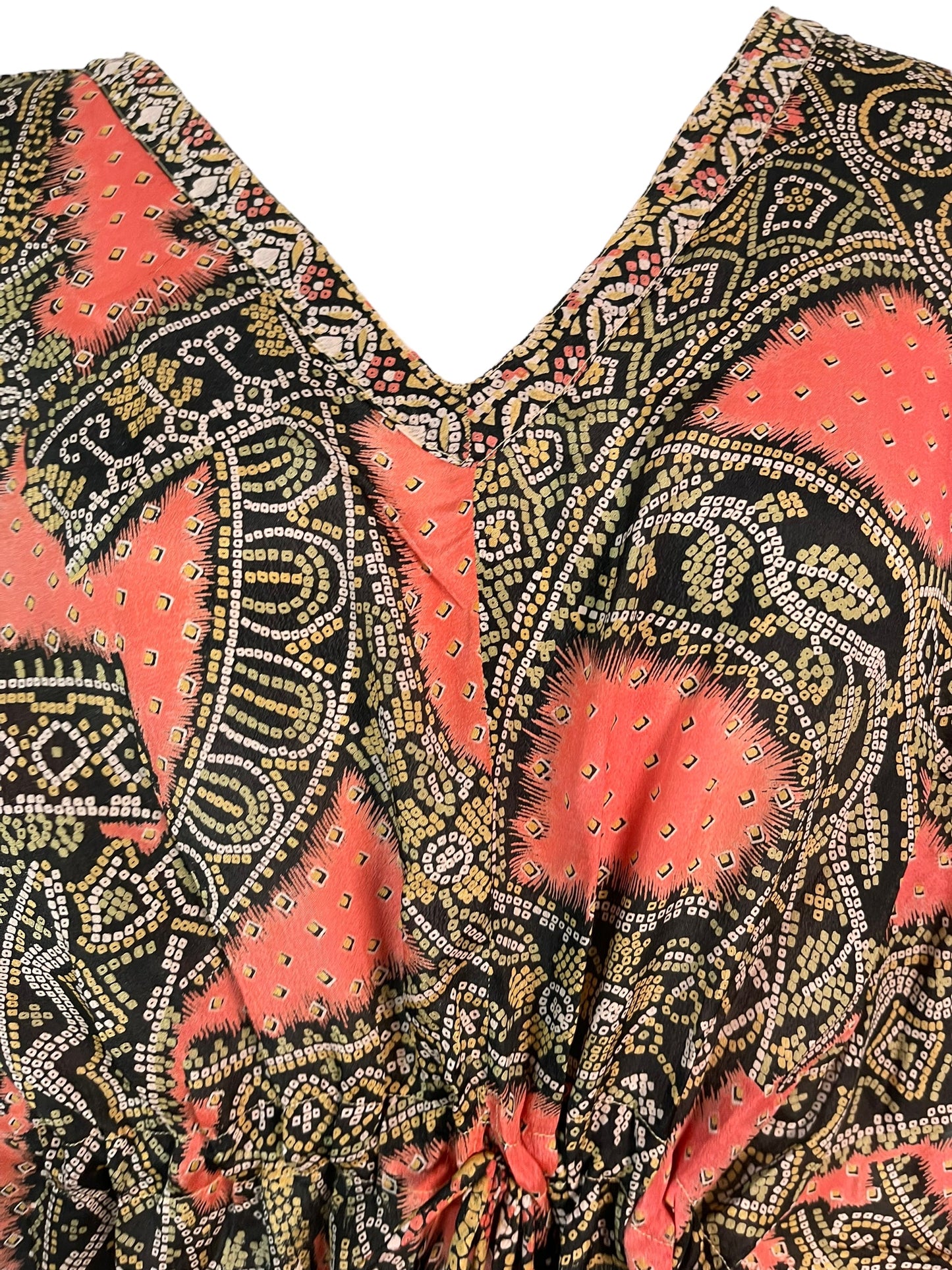 PRC6420 Avatar Pure Silk Maxi Kaftan