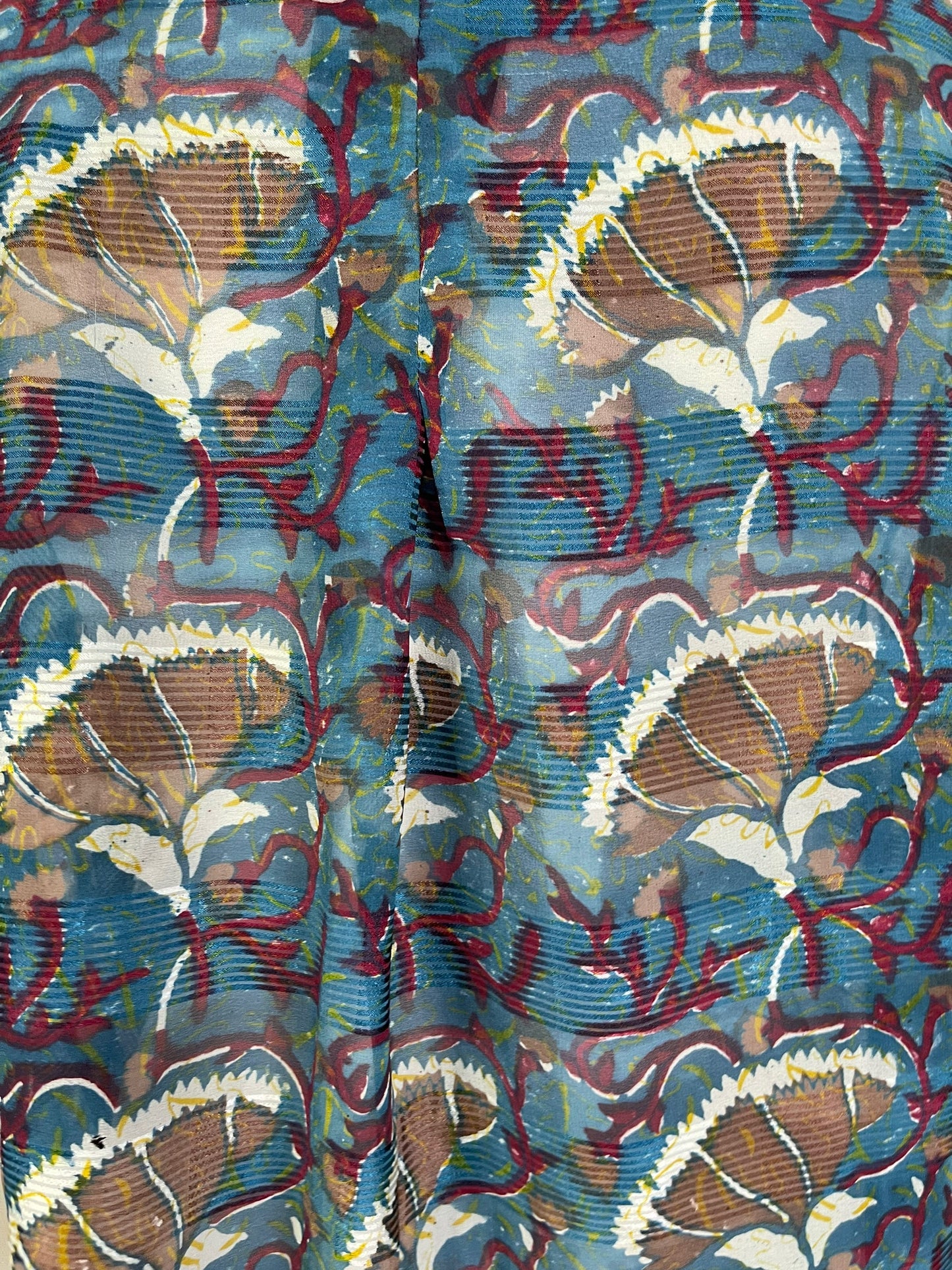 PRG6038 Sheer Avatar Pure Silk Self Pocket Tunic Dress