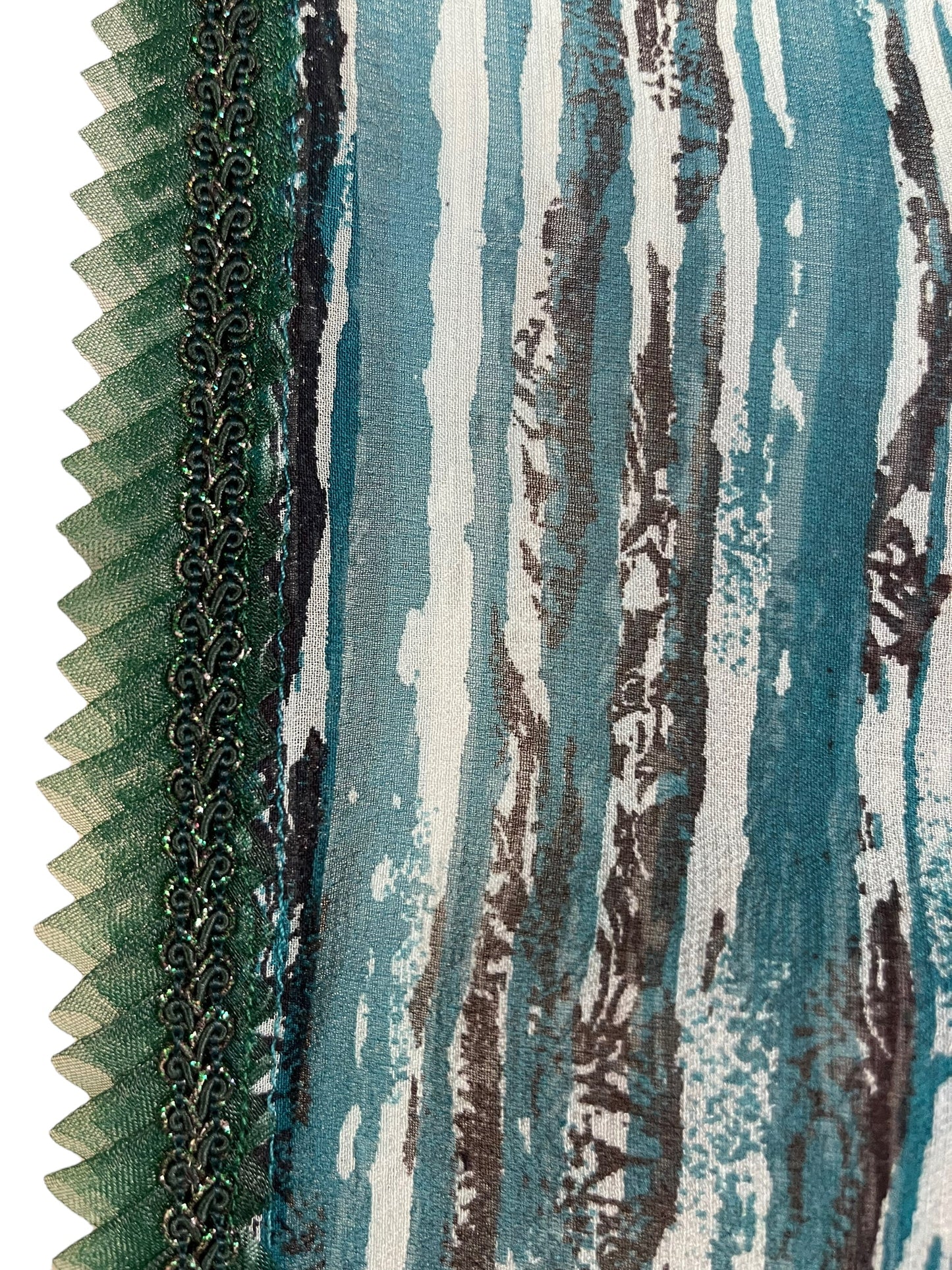 PRG6031 Sheer Avatar Pure Silk Boxy Top