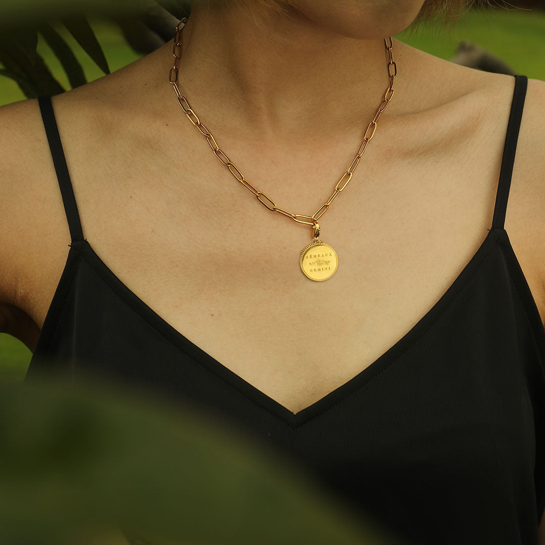 ZODIAC CONSTELLATION Double Sided Charm