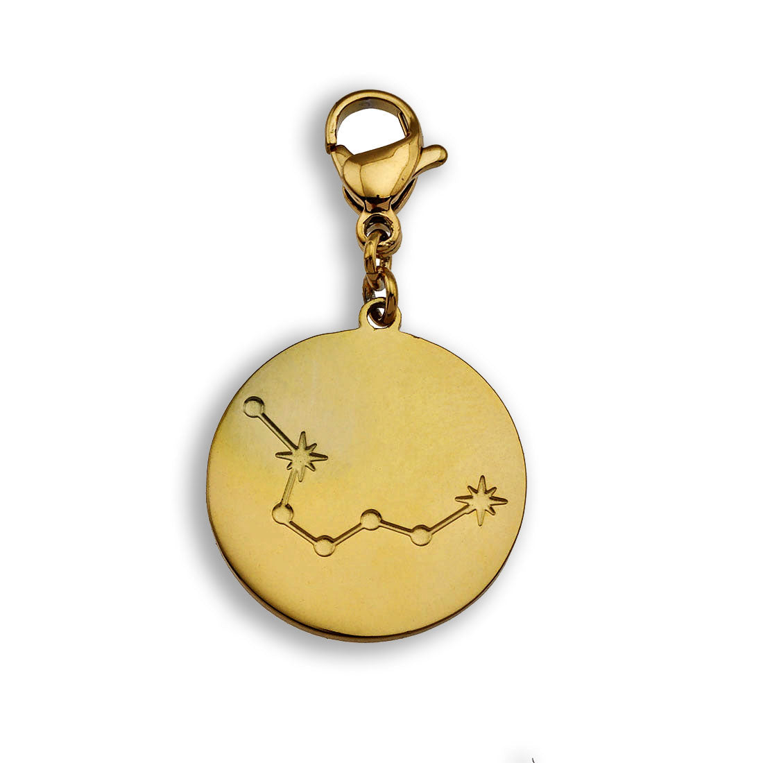 ZODIAC CONSTELLATION Double Sided Charm