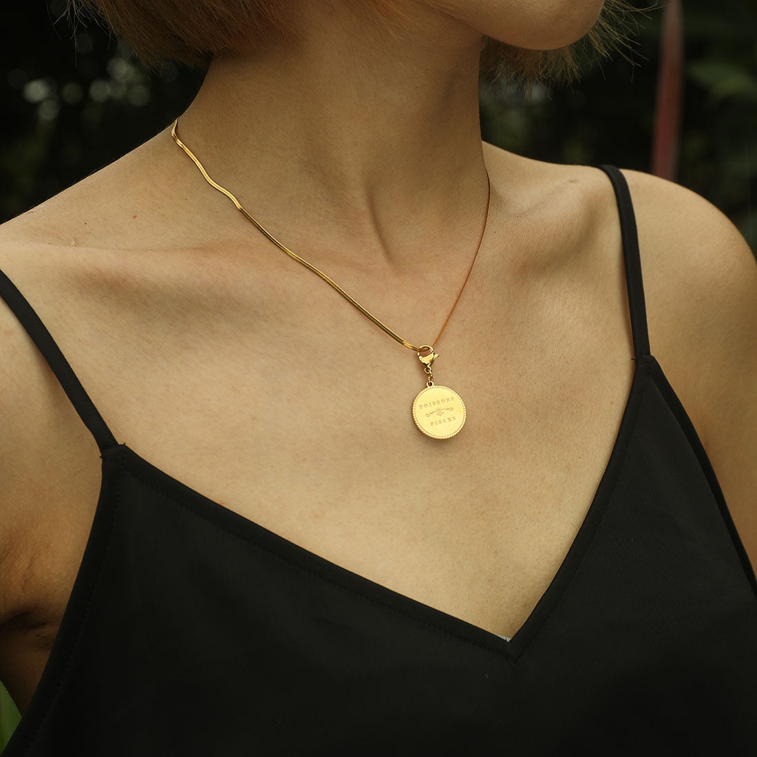 ZODIAC CONSTELLATION Double Sided Charm