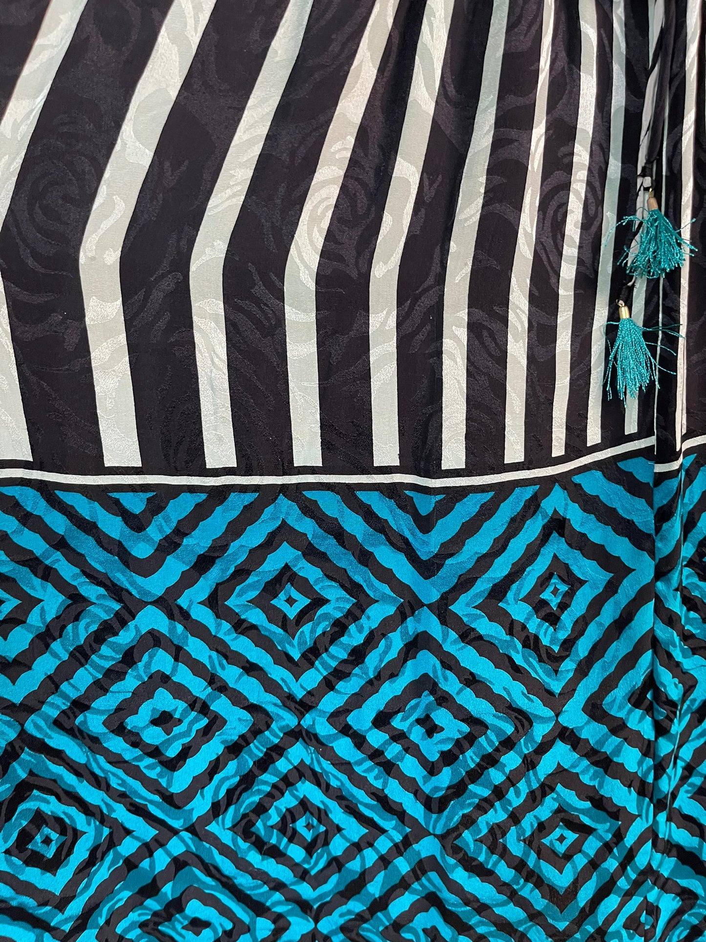 PRC6392 Avatar Pure Silk Maxi Kaftan