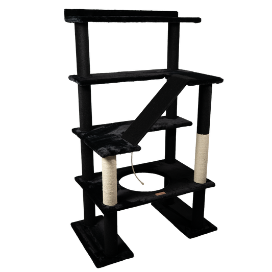 Maine Coon 65" Cat Tower - 4-Level Cat Tree