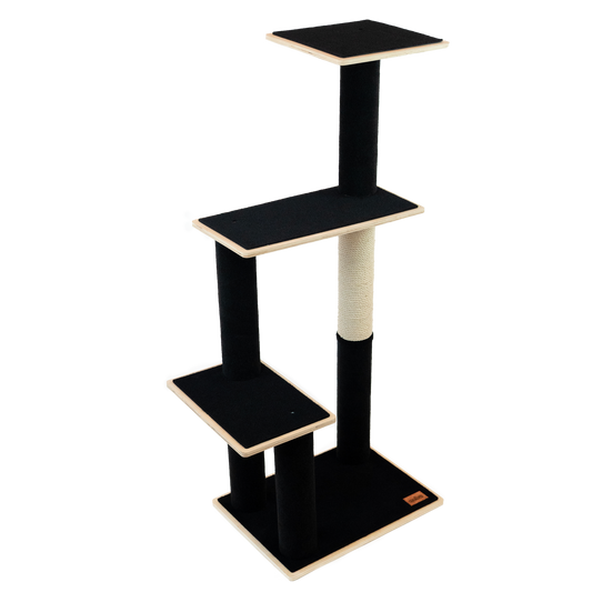 Noba Modern Plywood 3-Level Cat Tree
