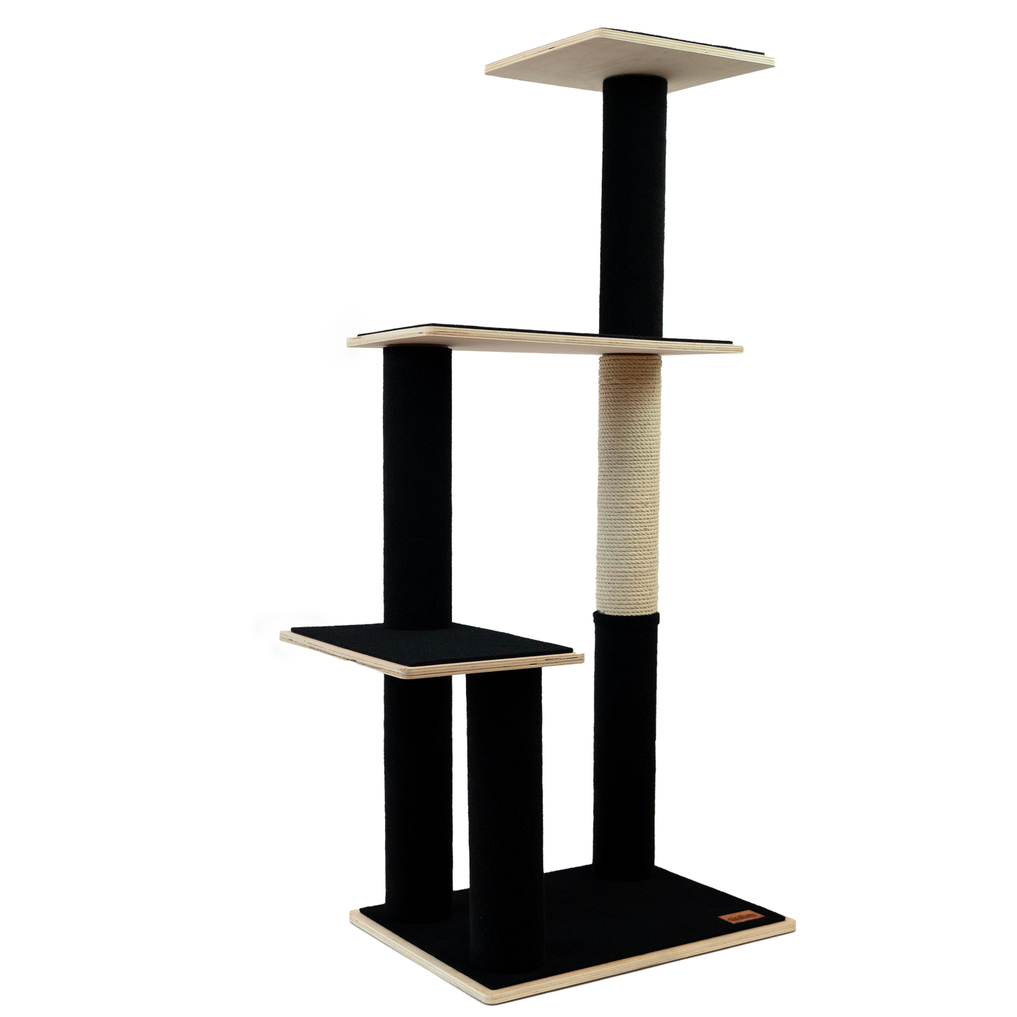 Noba Modern Plywood 3-Level Cat Tree