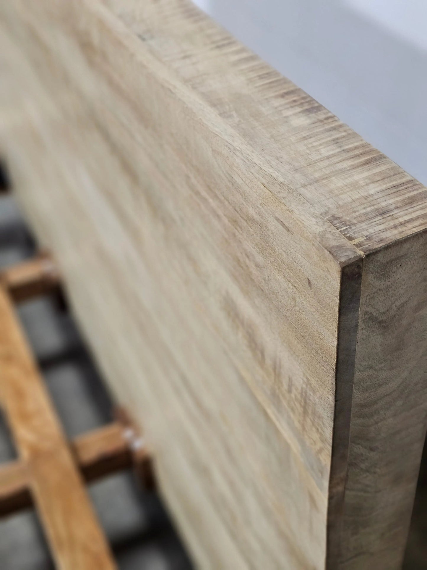 Cadre de Lit King en bois massif de Manguier